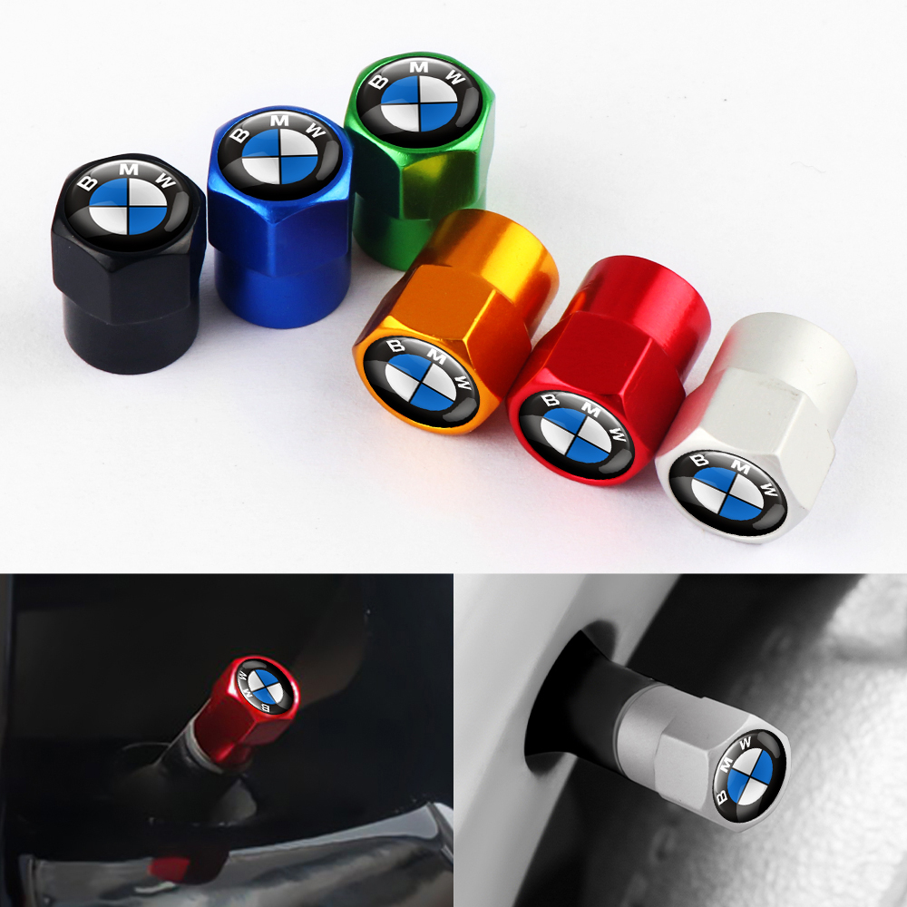 Bouchons de valve BMW en aluminium pour pneus et jantes